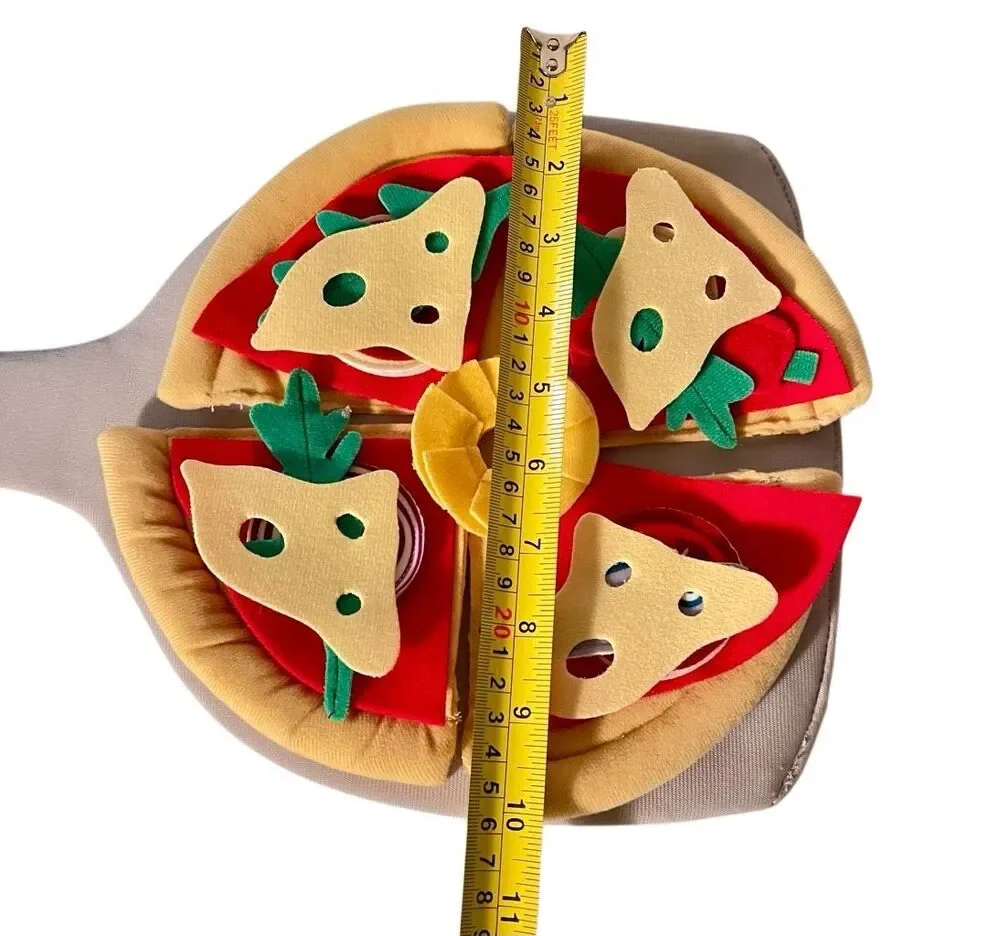 IKEA 24-Piece Pizza Set Felt DUKTIG